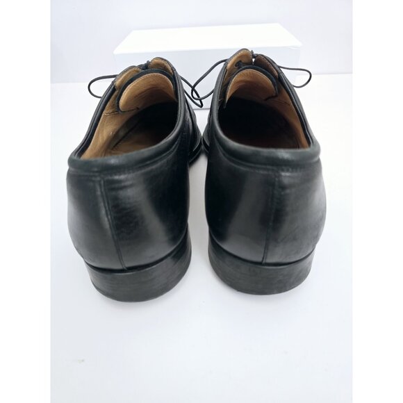 Magnanni Federico Black Leather Cap Toe Oxford Lace Up Dress Mens Shoes 11 D main image 9